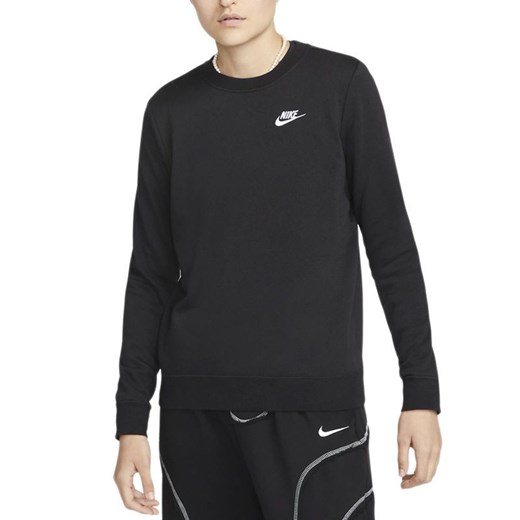 Bluza Nike Sportswear Club Fleece DQ5473-010 - czarna ze sklepu streetstyle24.pl w kategorii Bluzy damskie - zdjęcie 157136834