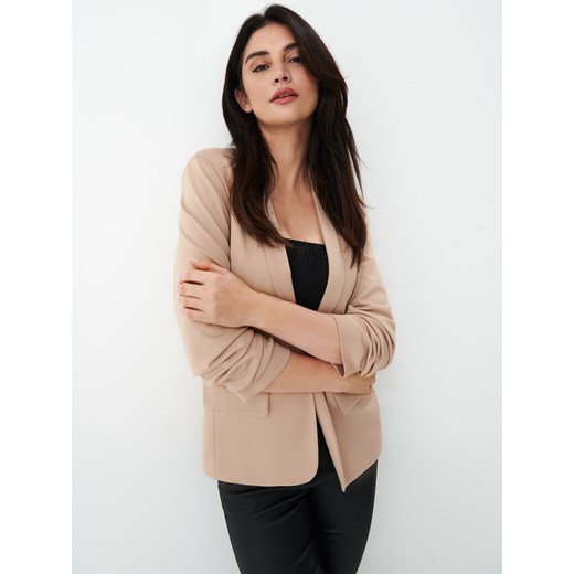 Mohito - Beżowa marynarka - Beżowy Mohito 40 Mohito