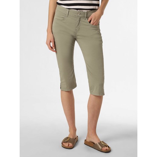 MAC Spodnie Kobiety Bawełna trzcinowy jednolity ze sklepu vangraaf w kategorii Spodnie damskie - zdjęcie 157143873