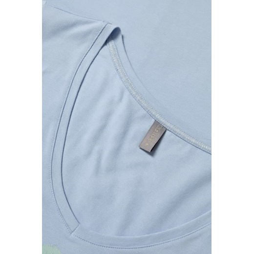 CULTURE T-shirt - Niebieski jasny - Kobieta - L (L) Culture S (S) okazja Halfprice