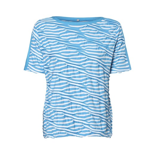 RABE T-shirt damski Kobiety jasnoniebieski wzorzysty ze sklepu vangraaf w kategorii Bluzki damskie - zdjęcie 157149123