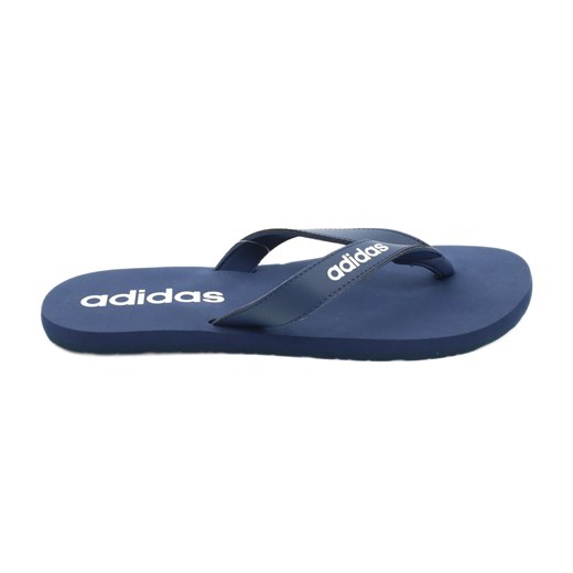 Klapki adidas Eezay Flip Flop EG2041 niebieskie ze sklepu ButyModne.pl w kategorii Klapki męskie - zdjęcie 157152571