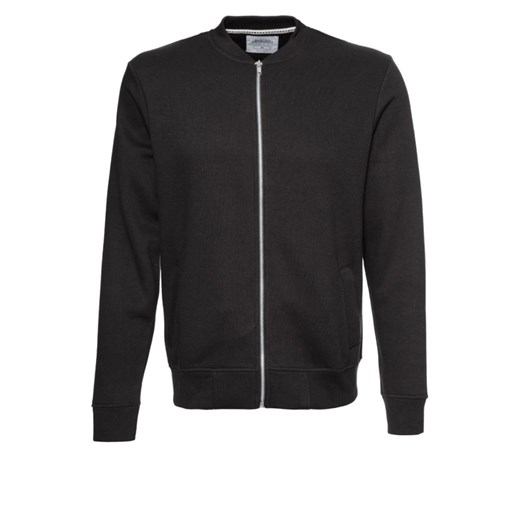 Burton Menswear London BOMBER Bluza rozpinana black zalando czarny abstrakcyjne wzory