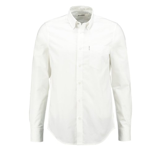 Ben Sherman MOD FIT Koszula bright white zalando bialy abstrakcyjne wzory