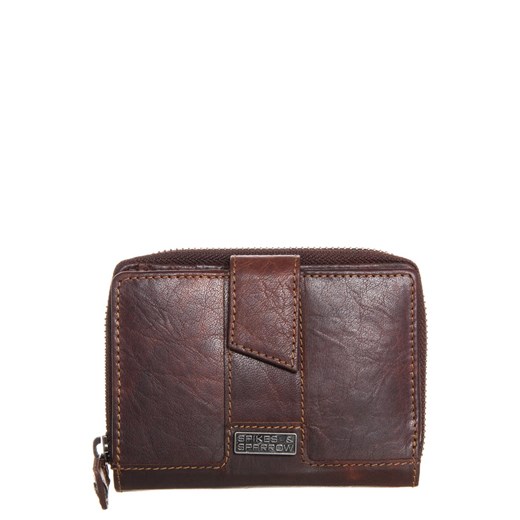 Spikes & Sparrow BRONCO Portfel brandy zalando szary Akcesoria