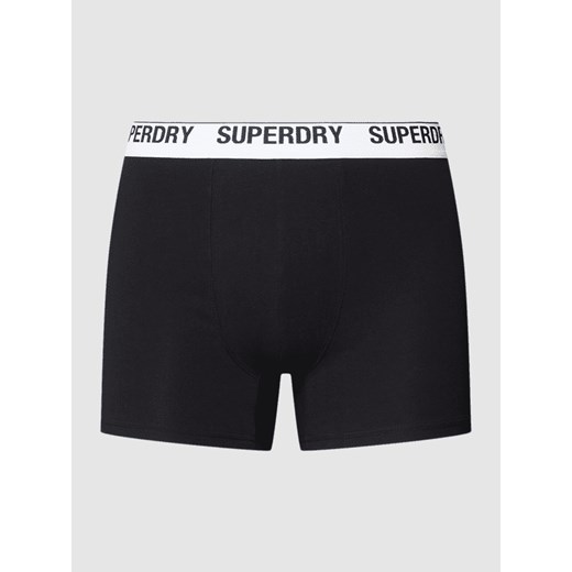 Obcisłe bokserki z detalami z logo model ‘BOXER’ Superdry XXL Peek&Cloppenburg