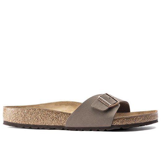 Klapki Birkenstock Madrid 40093 - brązowe ze sklepu streetstyle24.pl w kategorii Klapki damskie - zdjęcie 157225773