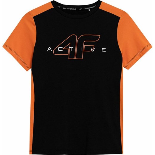Koszulka chłopięca 4FJSS23TFTSM167 4F ze sklepu SPORT-SHOP.pl w kategorii T-shirty chłopięce - zdjęcie 157232511