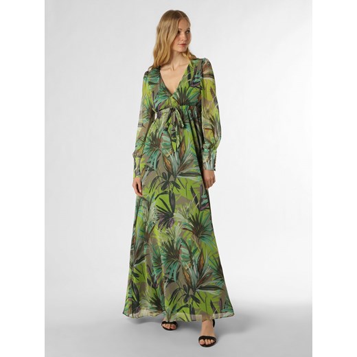 Swing Damska sukienka wieczorowa Kobiety zielony wzorzysty ze sklepu vangraaf w kategorii Sukienki - zdjęcie 157237651