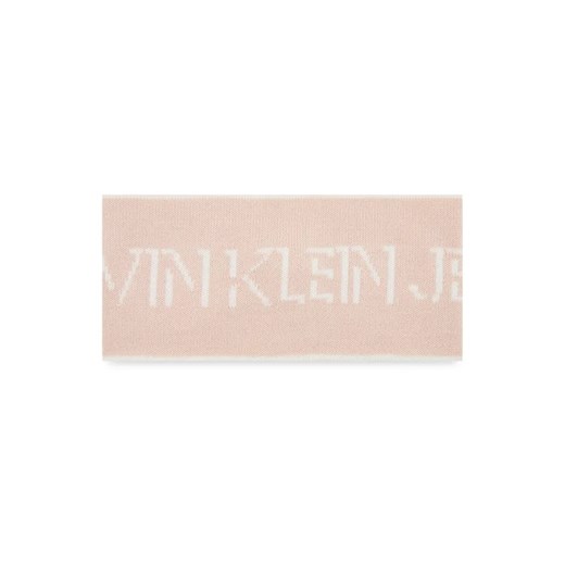 Calvin Klein Jeans Opaska materiałowa Shadow Logo Headband K60K608366 Różowy uniwersalny MODIVO