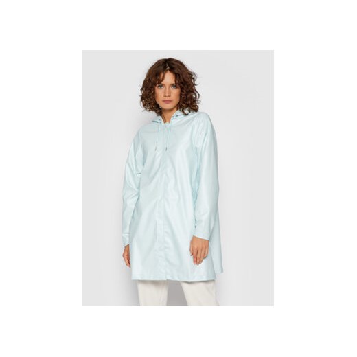 Rains Kurtka przeciwdeszczowa 1834 Niebieski Regular Fit Rains S_M wyprzedaż MODIVO