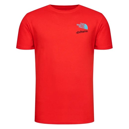 The North Face T-Shirt Extreme NF0A4AA1 Czerwony Regular Fit The North Face M MODIVO okazyjna cena