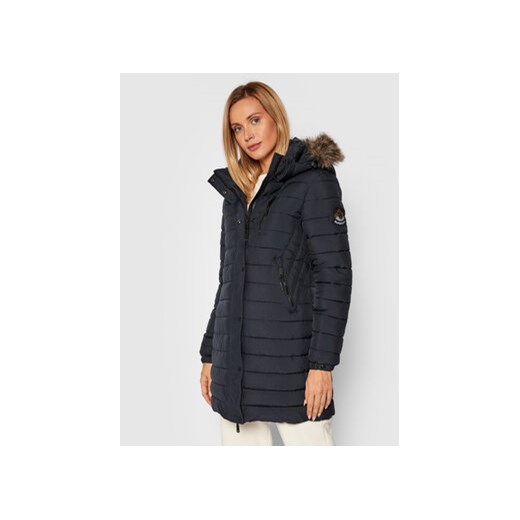 Superdry Kurtka puchowa Super Fuji W5010285A Granatowy Regular Fit Superdry 10 MODIVO