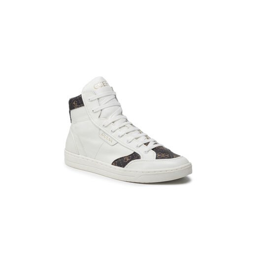 Guess Sneakersy Certosa Mid FM5CMI LEA12 Biały Guess 46 MODIVO okazyjna cena
