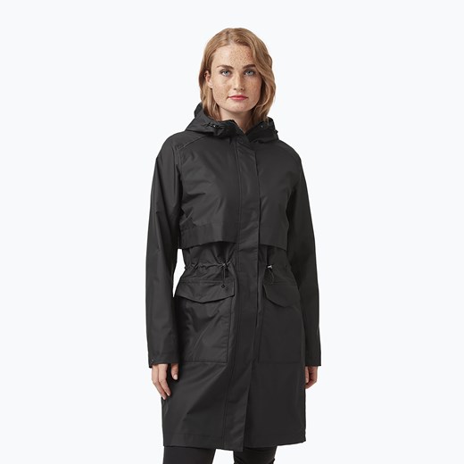 Płaszcz przeciwdeszczowy damski Helly Hansen Lynnwood czarny 53111_990 Helly Hansen S okazja sportano.pl