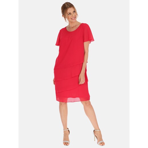 Elegancka sukienka z falbankami Potis & Verso Iga Potis & Verso 54 Eye For Fashion