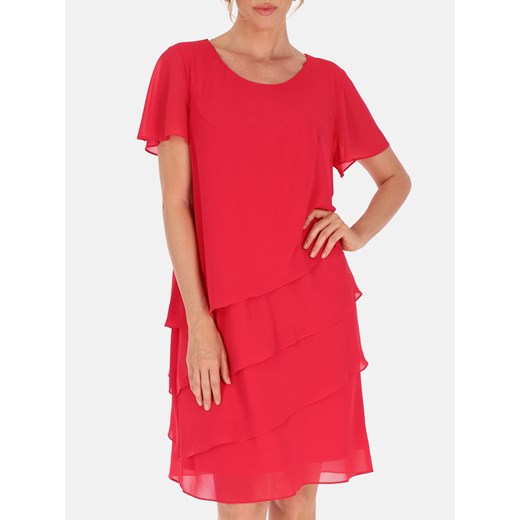 Elegancka sukienka z falbankami Potis & Verso Iga Potis & Verso 48 Eye For Fashion