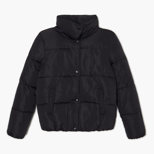 Cropp - Pikowana kurtka puffer - Czarny Cropp M okazyjna cena Cropp