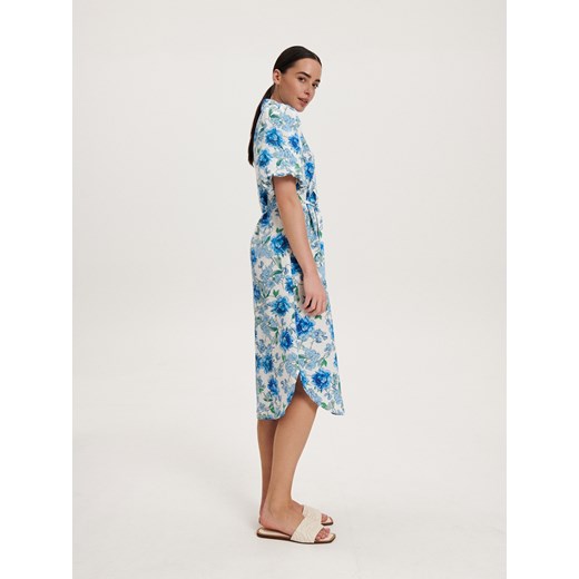 Reserved - Sukienka midi - Wielobarwny Reserved XS Reserved