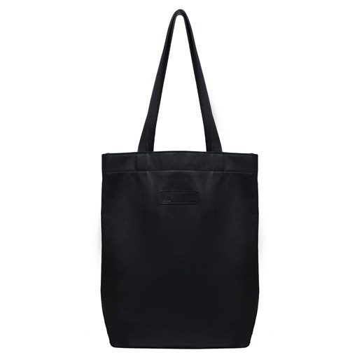 czarna torebka damska skórzana Chiara shopperka ze sklepu Słoń Torbalski w kategorii Torby Shopper bag - zdjęcie 157292820