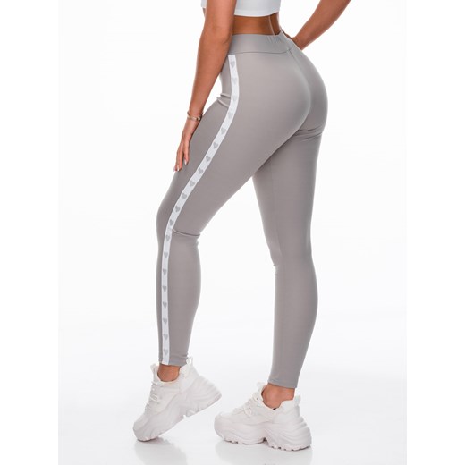 Spodnie damskie legginsy 224PLR - szare Edoti.com XL/XXL Edoti