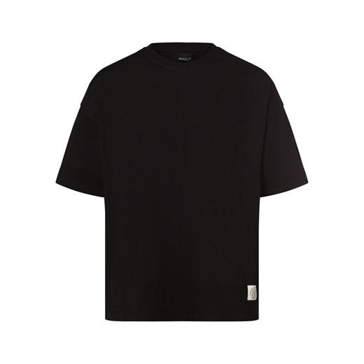 Aygill's T-shirt męski Mężczyźni Bawełna czarny nadruk Aygill`s XL vangraaf