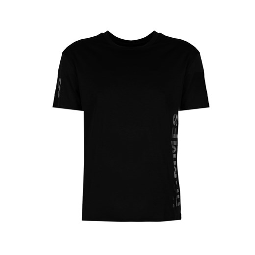 Les Hommes T-shirt | LF224300-0700-9000 | Grafic Print | Czarny Les Hommes XL okazyjna cena ubierzsie.com