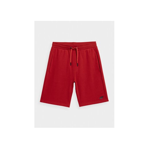 4F Szorty sportowe 4FSS23TSHOM156 Czerwony Regular Fit XXL MODIVO
