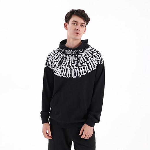 Bluza z kapturem oversize - Czarny House XL wyprzedaż House