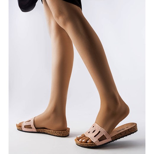 Klapki damskie casual bez zapięcia