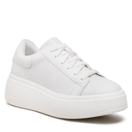 Sneakersy DeeZee WS190701-01 White 40 eobuwie.pl