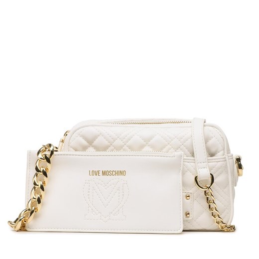 Torebka LOVE MOSCHINO JC4017PP1GLA0120 Offwhite Love Moschino 00 eobuwie.pl okazyjna cena