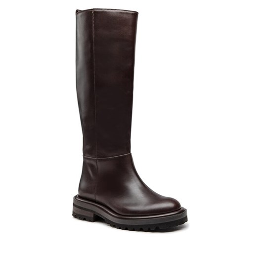Oficerki Weekend Max Mara Giacomo 57960524600 Coffee 002 38 okazyjna cena eobuwie.pl