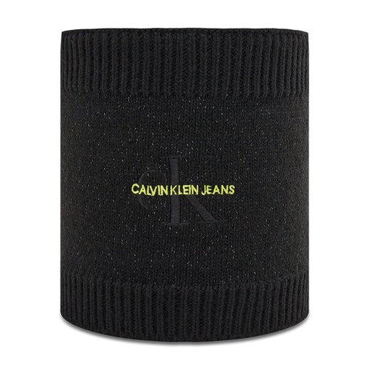 Komin Calvin Klein Jeans Knitted Reflective Snood K50K507192 Black BDS 00 wyprzedaż eobuwie.pl