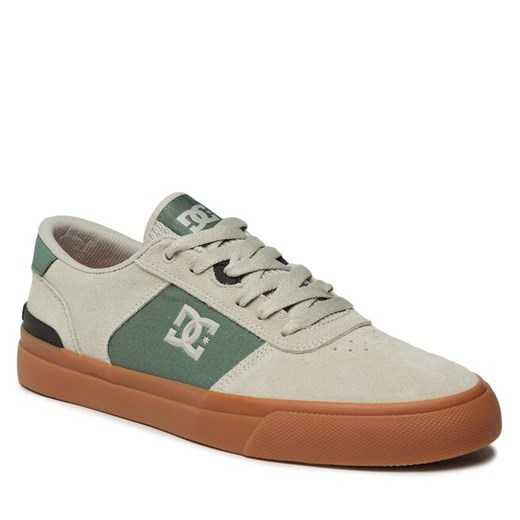 Tenisówki DC Teknic S ADYS300739 Tan/Green (TG2) 40_5 wyprzedaż eobuwie.pl