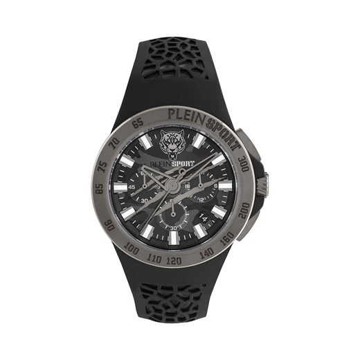 PLEIN SPORT zegarek męski kolor czarny ze sklepu ANSWEAR.com w kategorii Zegarki - zdjęcie 157444453
