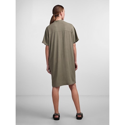 Pieces Sukienka w kolorze khaki Pieces XS Limango Polska