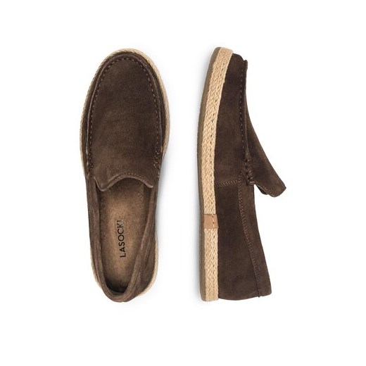 Półbuty męskie Lasocki casual bez zapięcia 