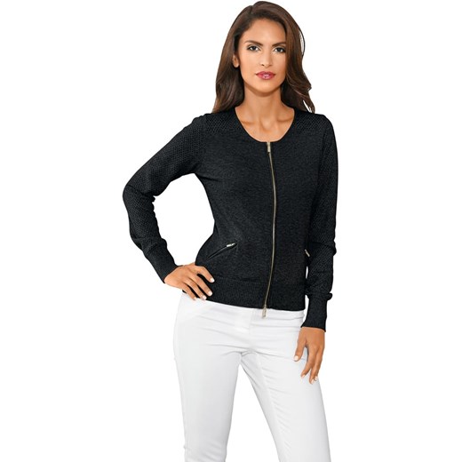 Heine Kardigan w kolorze czarnym Heine 46 Limango Polska