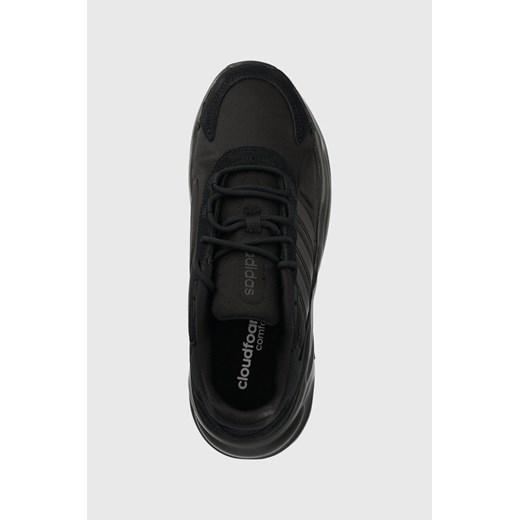 Buty sportowe męskie czarne Adidas na jesień sznurowane 
