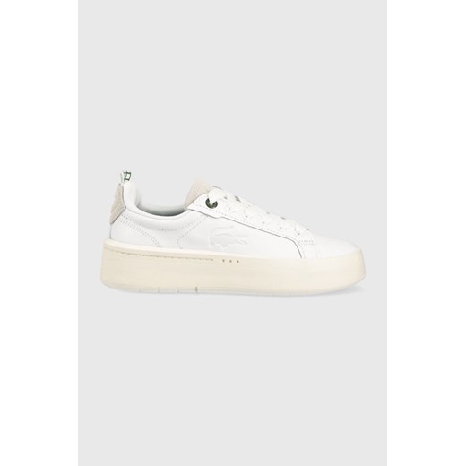 Lacoste sneakersy skórzane Carnaby kolor biały 45SFA0040 ze sklepu ANSWEAR.com w kategorii Buty sportowe damskie - zdjęcie 157468534