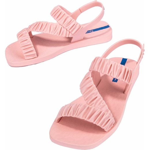 Różowe sandały damskie Ipanema na lato bez obcasa 
