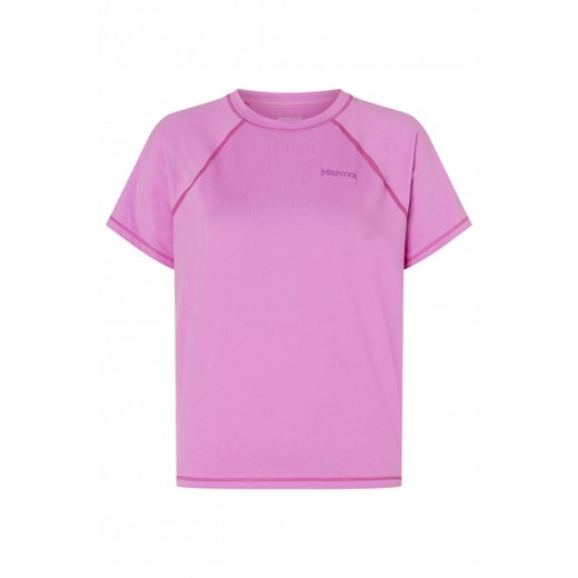 Damska koszulka treningowa Marmot Windridge Short-Sleeve T-Shirt - różowa ze sklepu Sportstylestory.com w kategorii Bluzki damskie - zdjęcie 157474584