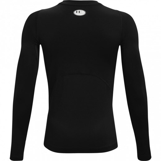 Chłopięcy longsleeve treningowy Under Armour UA HG Armour LS - czarny ze sklepu Sportstylestory.com w kategorii T-shirty męskie - zdjęcie 157474623