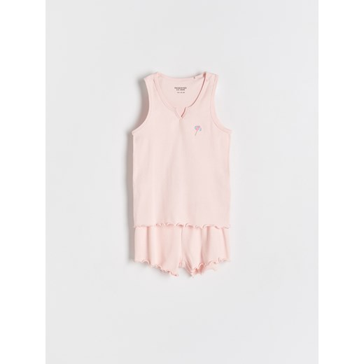 Piżama dziecięce różowa Reserved 