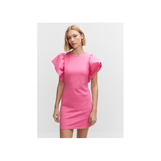 Mango Sukienka codzienna Codina 47078634 Różowy Regular Fit Mango XL MODIVO