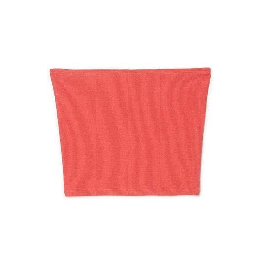 Cropp - Czerwony top - wielobarwny ze sklepu Cropp w kategorii Bluzki damskie - zdjęcie 157493273