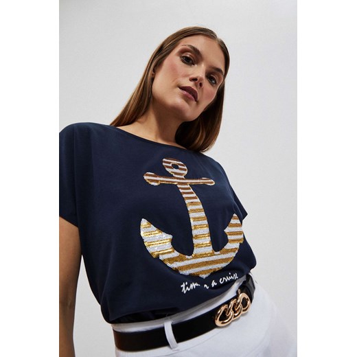 T-shirt z nadrukiem 46 Moodo.pl
