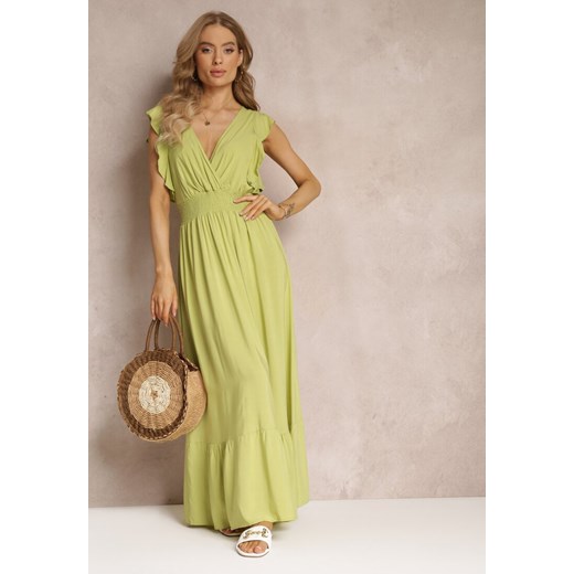Jasnozielona Sukienka Filades ze sklepu Renee odzież w kategorii Sukienki - zdjęcie 157494333