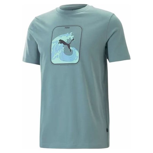 Koszulka męska Graphics Wave Tee Puma ze sklepu SPORT-SHOP.pl w kategorii T-shirty męskie - zdjęcie 157496281